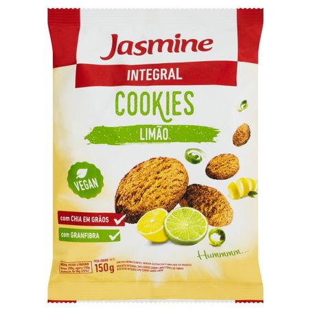 BISCOITO COOKIE INTEGRAL LIMÃO JASMINE
