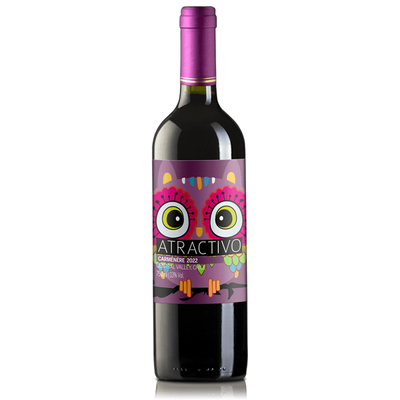 Vinho tinto carmenere atractivo 750ml