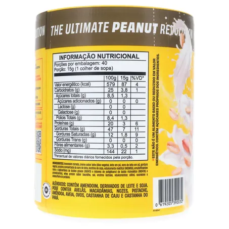 Pasta de Amendoim Dr Peanut Leite em Pó 600G 360-23