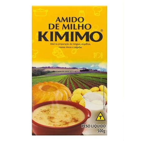 Amido Milho Kimimo Caixa 500g 
 
