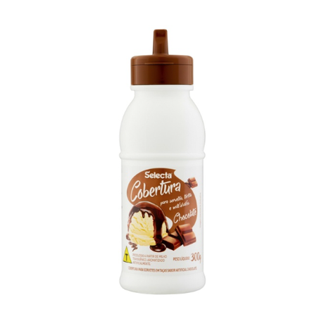 COBERTURA EM CALDA SELECTA DE CHOCOLATE 300G
