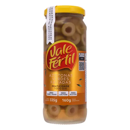 Azeitona Verde Vale Fértil Fatiada Vd 160g 360-1