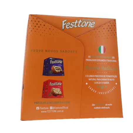 Panettone Festtone Trufado Doce De Leite 400G 360-26
