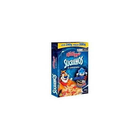 Cereal kelloggs sucrilhos original pague 200g leve 240g