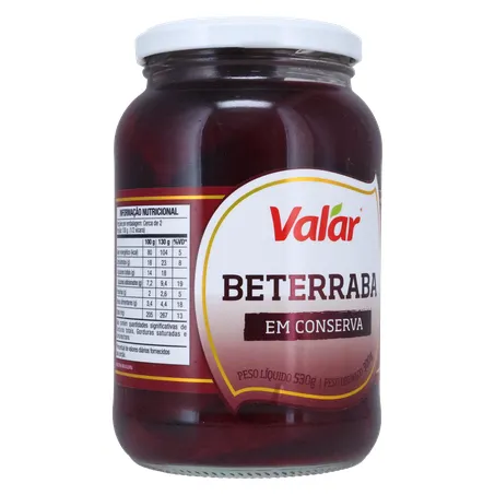 Beterraba valar 330g 360-33