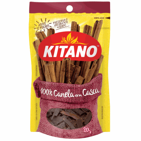 TEMPERO KITANO CANELA EM CASCA 20G