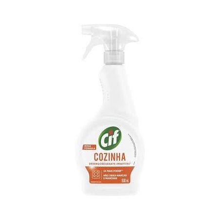 Limpador cif cozinha desengordurante gatilho promocional 500ml