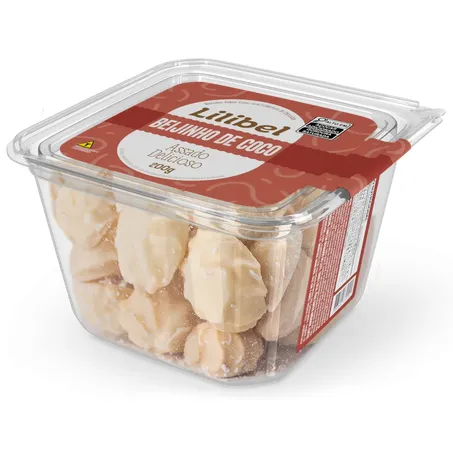 Biscoito Lilibel 200g Pote Beijinho De Coco