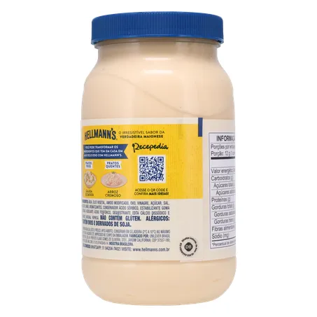 MAIONESE HELLMANN'S POTE 500G 360-15