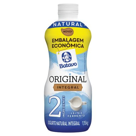 IOGURTE BATAVO LIQUIDO NATURAL 1,15KG