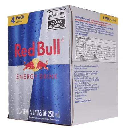ENERGETICO RED BULL 250ML 4UN 360-4