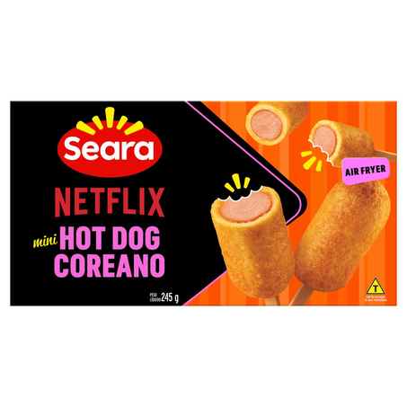 Mini Hot Dog Seara 245g - Coreano
