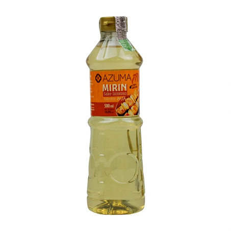 SAKE LICOROSO CULINÁRIO MIRIN 500ML AZUMA