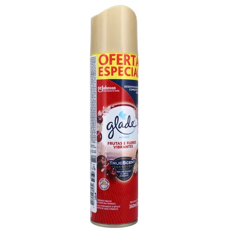 Desodorizador Aerossol Frutas e Flores Vibrantes Glade 360Ml 360-34