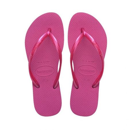 Sandália Havaianas Slim Lisa /Rosa Gum Metálico 37/38