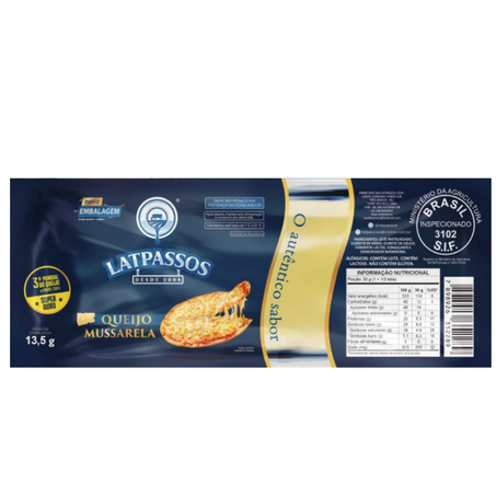 QUEIJO LATPASSOS KG MUSSARELA PED/PEC 360-1