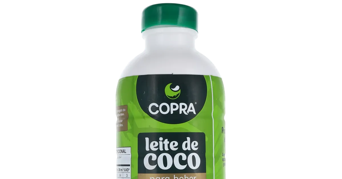 Bebida à Base de Leite de Coco Zero Lactose Copra Garrafa 900ml