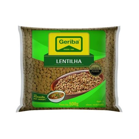 Lentilha Geriba Embalagem 500G