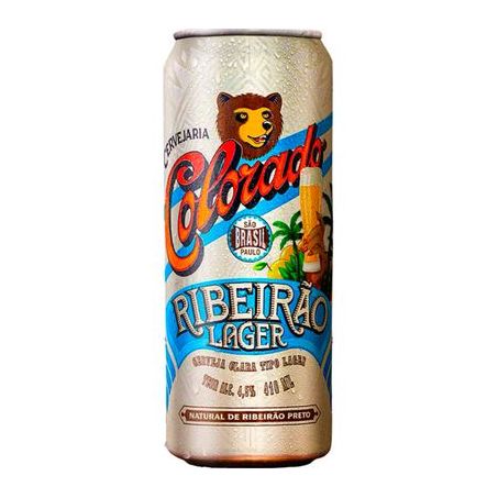 Cerveja colorado lager 350ml sleek