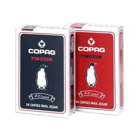 Baralho copag pinguim 54 cartas un