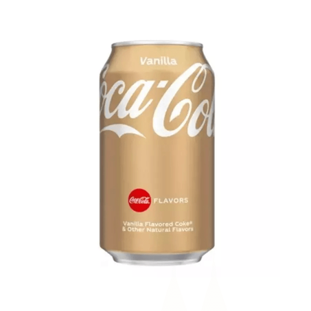 REFRIGERANTE COCA COLA 330ML VANILLA LATA