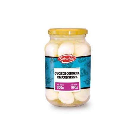 Ovos de Codorna em Conserva Sabor Sul Embalagem 300G