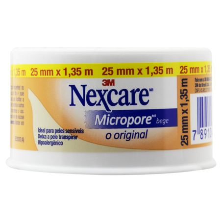 Fita Micropore Nexcare Original - Bege