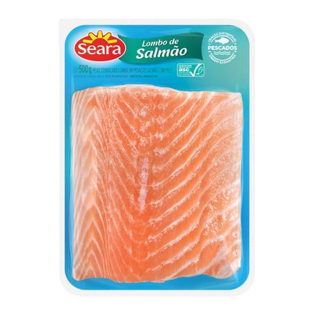 Lombo de Salmão Congelado Seara