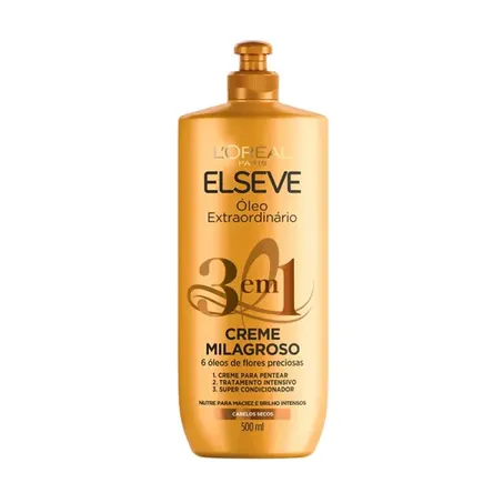 CREME ELSEVE ÓLEO EXTRAORDINARIO 500ML
