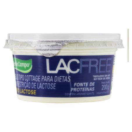 QUEIJO COTTAGE ZERO LACTOSE VERDE CAMPO LACFREE
