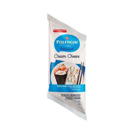CREAM CHEESE POLENGHI 1KG BISNAGA