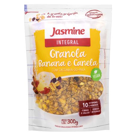 GRANOLA BANANA E CANELA JASMINE