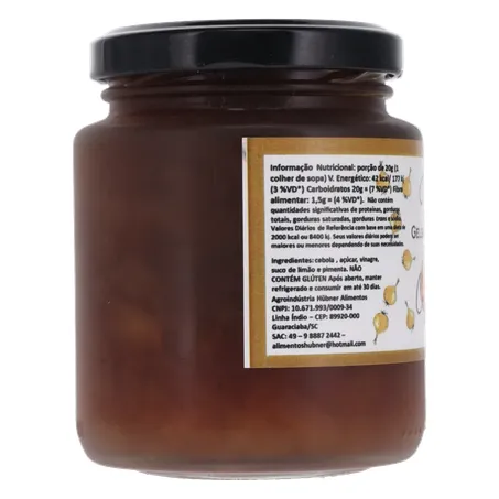 Geleia hubner cebola caramelizada 310g 360-27