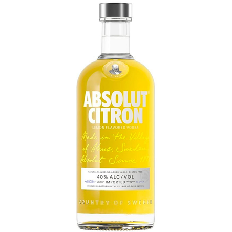 Vodka absolut citron lemon 750ml