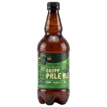 CHOPP BUFFALO BEER PET PALE ALE 750ML