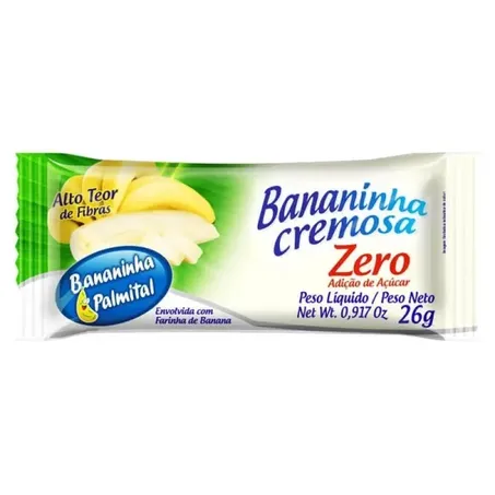 BANANADA CREMOSA ZERO 26G BANANINHA
