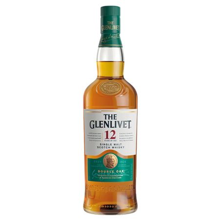 WHISKY THE GLENLIVET DOUBLE OAK SING MALT 12 ANOS 750ML
