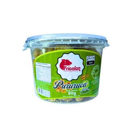 Pururuca Frigolan Limão Pote 80g 
 