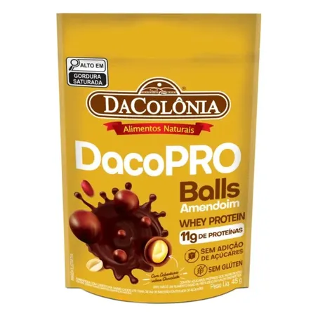 DACOPRO DACOLONIA 45GR BALLS WHEY CHOCOLATE