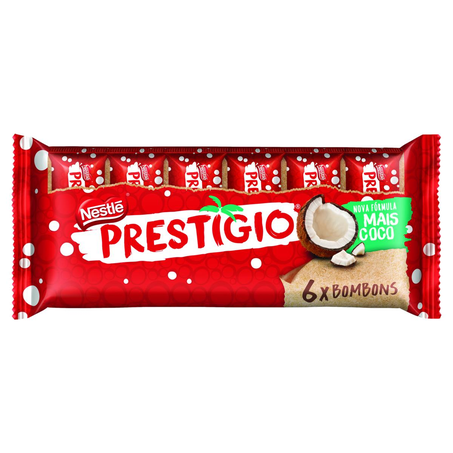 Chocolate Nestlé 114g - Prestígio - Ao Leite