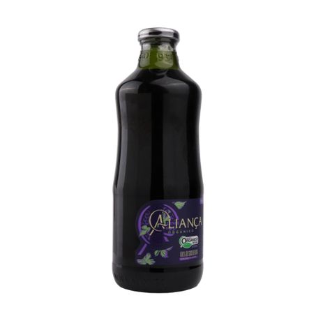 Suco Orgânico de Uva Aliança Tinto Garrafa 1lt 360-55