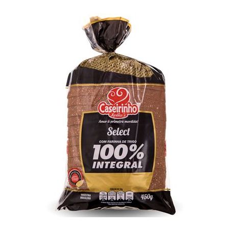 Pao Caseirinho 450g Integral