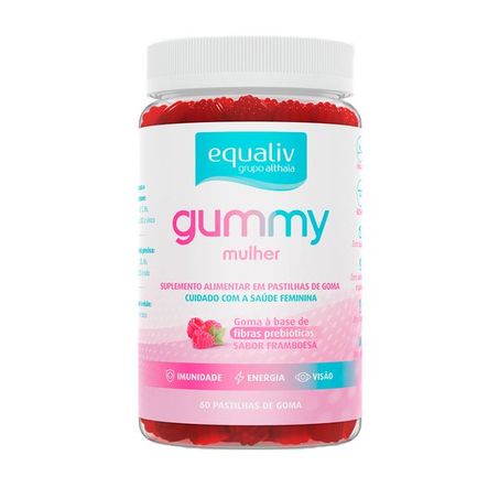Gummy Mulher Equaliv 60 gum