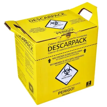 SUPORTE P/ COLETOR PERFURO CORTANTE DESCARPACK 7L