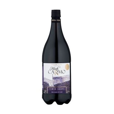 Vinho tinto nacional monte carmo suave 1.47l