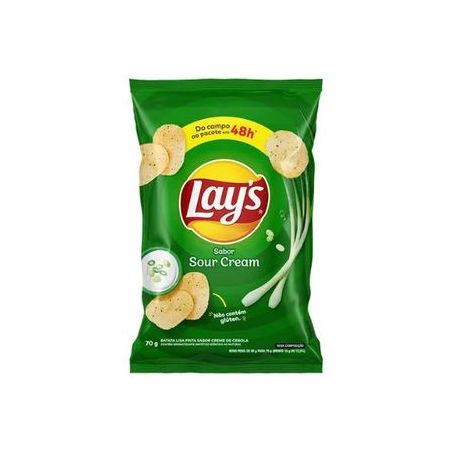 Batata Frita Lays Sour Cream 70g