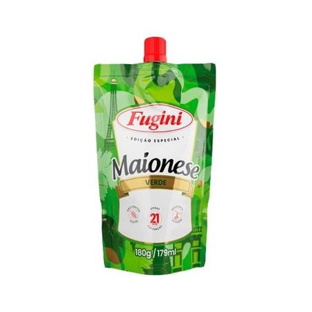 Maionese verde fugini bico sachê 180g