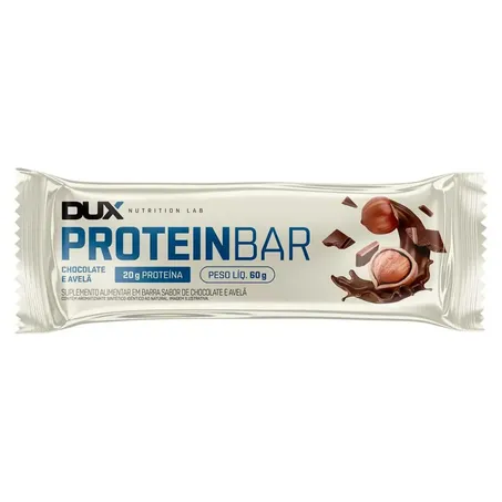 Barra Proteína Dux Chocolate e Avelã 60g