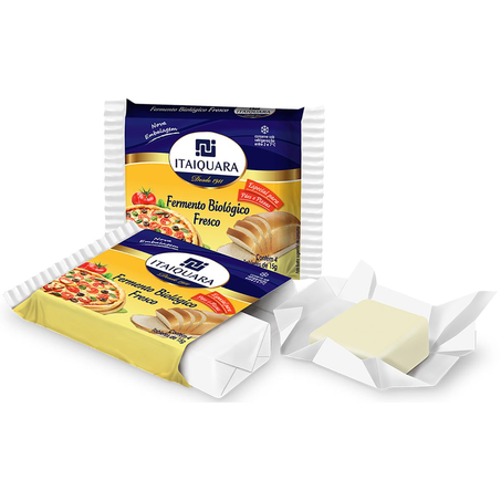 Fermento Biológico Itaiquara Com 4 Tabletes de 15g - Fresco