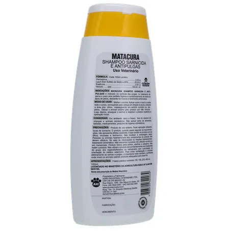 SHAMPOO MATACURA SARNICIDA 200 ML 360-16